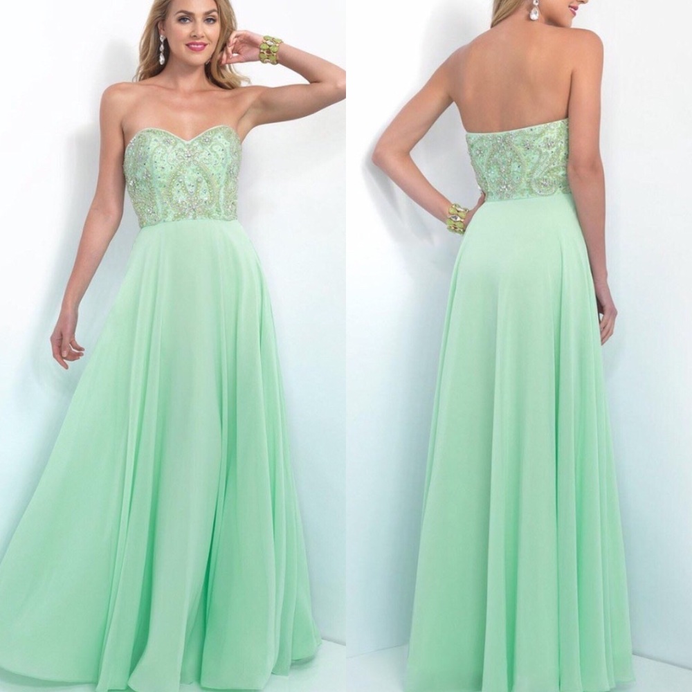 Floor-length evening dress by Blush Intrigue # 164